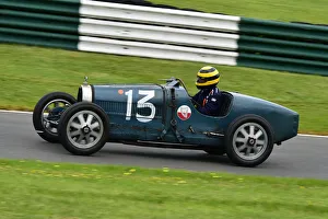 VSCC, Shuttleworth, Nuffield And Len Thompson Trophies Race Meeting Prints: CM31 2229 Duncan Pittaway, Bugatti T35