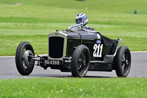 VSCC, Shuttleworth, Nuffield And Len Thompson Trophies Race Meeting Prints: CM31 2243 Fred Wakeman, Frazer Nash Super Sports