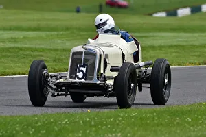 VSCC, Shuttleworth, Nuffield And Len Thompson Trophies Race Meeting Prints: CM31 2245 Julian Wilton, ERA R7B