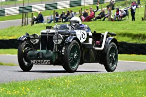 VSCC, Shuttleworth, Nuffield And Len Thompson Trophies Race Meeting Prints: CM31 2285 Andrew Morland, MG PA