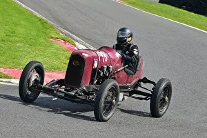 VSCC, Shuttleworth, Nuffield And Len Thompson Trophies Race Meeting Prints: CM31 2366 Ollie Leston, Lovell Elkhart Sprint Racer