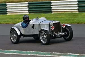 VSCC, Shuttleworth, Nuffield And Len Thompson Trophies Race Meeting Prints: CM31 2552 Dennis Bingham, Riley Falcon Special