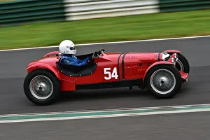 VSCC, Shuttleworth, Nuffield And Len Thompson Trophies Race Meeting Prints: CM31 2623 Andrew Croysdill, Riley 12-4