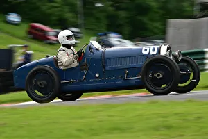Williams Trophy Race For Pre-1935 Grand Prix Cars Prints: CM31 2761 Bruce Stops, Bugatti T35-44
