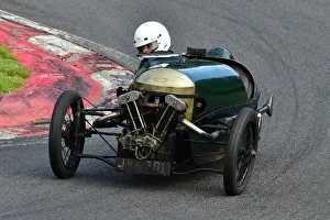 VSCC, Shuttleworth, Nuffield And Len Thompson Trophies Race Meeting Prints: CM31 3045 James Edwards, Morgan Super Aero 2 Seater