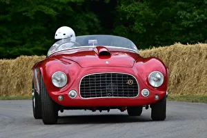 Sally Mason Styrron Prints: CM31 4436 Sally Mason-Styrron, Ferrari 166 MM Barchetta