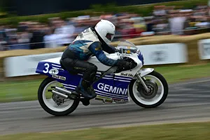Motorbike Prints: CM31 5035 Adam Child, Honda Gemini RS250