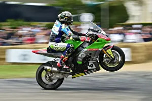 Kawasaki ZX-10RR Print - Goodwood Festival of Speed. Art Prints