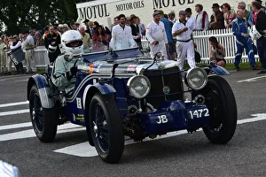 Richard Frankel Prints: CM31 8609 Richard Frankel, Vernon MacKenzie, MG K3 Magnette