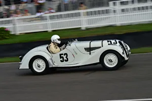 John Ure Prints: CM31 8636 John Ure, Alastair Pugh, BMW 328 Frazer Nash