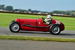 Festival Of Britain Trophy Prints: CM31 9717 Patrick Blakeney-Edwards, Maserati 8CM
