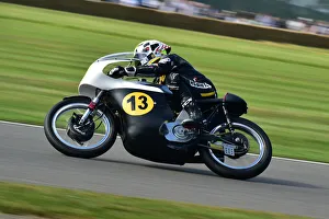 David Tetley Prints: CM31 9858 David Tetley, Ian Lougher, Norton Manx 30M