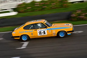 Race 2 (Heat 2) Cars With Engines With Capacity Above 2.8 Litres Prints: CM32 0756 Graham Scarborough, Ford Capri III 3 litre S