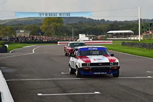 Race 2 (Heat 2) Cars With Engines With Capacity Above 2.8 Litres Prints: CM32 0783 Jonathan White, Ford Capri III 3 litre S
