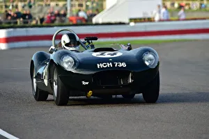 James Thorpe Prints: CM32 1909wcf James Thorpe, Lister-Jaguar Flat Iron