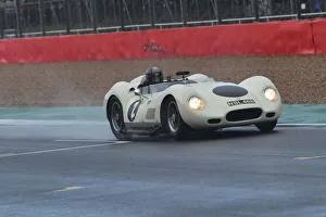 RAC Woodcote And Stirling Moss Trophy Prints: CM32 2191 Richard Hudson, Stuart Morley, Lister Knobbly
