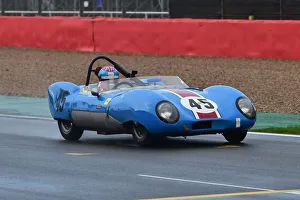 RAC Woodcote And Stirling Moss Trophy Prints: CM32 2194 Mark Cole, Lotus 11