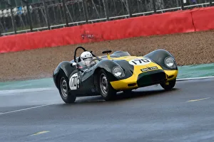 RAC Woodcote And Stirling Moss Trophy Prints: CM32 2195 Peter Ratcliff, Lister Knobbly
