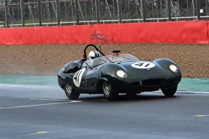 RAC Woodcote And Stirling Moss Trophy Prints: CM32 2204 Mark Donnor, Lister Costin