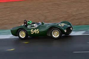 RAC Woodcote And Stirling Moss Trophy Prints: CM32 2274 Gregor Fisken, Martin Stretton, Jaguar HWM
