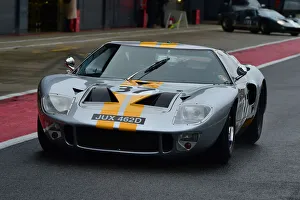 Prints of Gordon Shedden, Miles Griffiths, Ford GT40, Amon Cup for Ford GT40s, Motor Racing Legends, Silverstone, Towcester, Northamptonshire, England, October 2021 Motor Racing Legends, Silverstone, October 2021 Prints: CM32 2390 Gordon Shedden, Miles Griffiths, Ford GT40