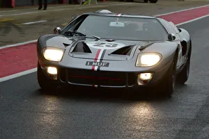 Prints of James Cottingham, Oliver Bryant, Ford GT40, Amon Cup for Ford GT40s, Motor Racing Legends, Silverstone, Towcester, Northamptonshire, England, October 2021 Motor Racing Legends, Silverstone, October 2021 Prints: CM32 2396 James Cottingham, Oliver Bryant