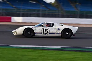 Prints of Michael Birch, Andy Newall, Ford GT40 Mk1, Amon Cup for Ford GT40s, Motor Racing Legends, Silverstone, Towcester, Northamptonshire, England, October 2021 Motor Racing Legends, Silverstone, October 2021 Prints: CM32 2910 Michael Birch, Andy Newall, Ford GT40 Mk1