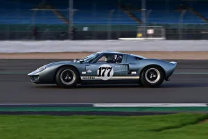 Prints of Bernado Hartogs, Ford GT40, Amon Cup for Ford GT40s, Motor Racing Legends, Silverstone, Towcester, Northamptonshire, England, October 2021 Motor Racing Legends, Silverstone, October 2021 Prints: CM32 2915 Bernado Hartogs, Ford GT40