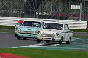 Paddy Shovlin Prints: CM32 3337 Richard Dutton, Lotus Ford Cortina, Michael Cullen, Paddy Shovlin