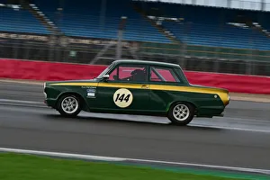 David Dickenson Prints: CM32 3447 David Dickenson, Lotus Ford Cortina