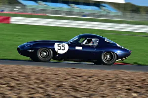 Mark Burton Prints: CM32 3927 Martin Melling, Mark Burton, Jason Minshaw, Jaguar E-Type Low Drag