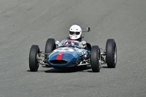 Prints of Martin Aubert, Lotus 20, Scheduled for twenty minutes of racing for the FJHRA/HSCC Historic Formula Junior Championship - Rear Engine, FJHRA, Formula Junior Historic Racing Association, HSCC HSCC Brands Indy April 2022 Prints: CM32 4929 Martin Aubert, Lotus 20