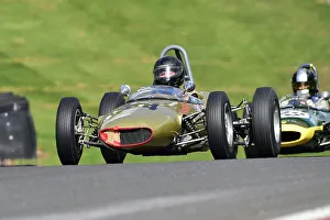 Prints of Adrian Holey, Rennmax BN 1-2, Scheduled for twenty minutes of racing for the FJHRA/HSCC Historic Formula Junior Championship - Rear Engine, FJHRA, Formula Junior Historic Racing Association, HSCC HSCC Brands Indy April 2022 Prints: CM32 4993 Adrian Holey, Rennmax BN 1-2