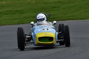 FJHRA/HSCC Historic Formula Junior Championship, Front And Rear Engine Prints: CM32 5155 Peter Edbrooke, Lotus 18