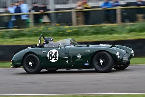Peter Collins Trophy Prints: CM32 7964 Rick Willmott, Jaguar XK140 Gomm Special
