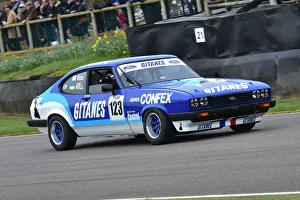 Early Evening Racing Prints: CM32 8242 Ric Wood, Ford Capri III 3 litre S