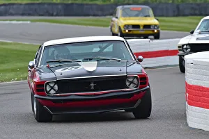 Early Evening Racing Prints: CM32 8293 Craig Davies, Ford Mustang Boss 302