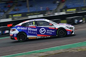 BTCC Launch Day, Thruxton, 13th April 2022 Prints: CM32 8404 Tom Chilton, Hyundai i30N
