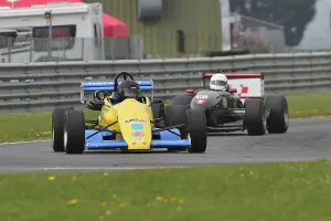 Prints of Kyle Wallace, Formula Renault, Monoposto Championship Group 1, Monoposto Racing Club, fifteen minutes of racing after a fifteen minute qualifying session HSCC Snetterton 300 April 2022 Prints: CM32 9907 Kyle Wallace, Formula Renault