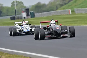 Prints of Malcolm Scott, Dallara F398, Monoposto Championship Group 1, Monoposto Racing Club, fifteen minutes of racing after a fifteen minute qualifying session HSCC Snetterton 300 April 2022 Prints: CM32 9926 Malcolm Scott, Dallara F398