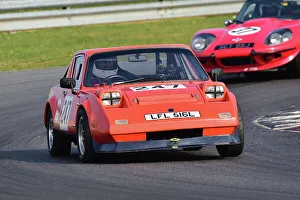 Prints of Pete Richards, Clan Crusader, Classic and Modern Motorsport Club - Classic Challenge, Sports Cars, GT's and Saloons manufactured from the 1950's to the 1970's HSCC Snetterton 300 April 2022 Prints: CM33 0780 Pete Richards, Clan Crusader