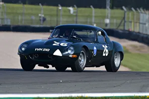 Jaguar Classic Challenge For Pre-1966 Jaguar Cars Prints: CM33 0855 John Spiers, Jaguar E-Type lightweight