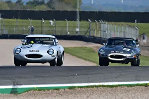 CM33 0865 Jonathan Mitchell, Jaguar E-Type semi-lightweight, Marc Gordon, Nick Finburgh, Jaguar E-Type
