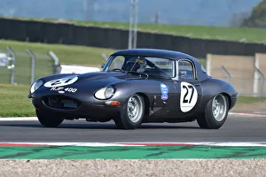 Jaguar Classic Challenge For Pre-1966 Jaguar Cars Prints: CM33 0920 John Pearson, Gary Pearson, Jaguar E-Type