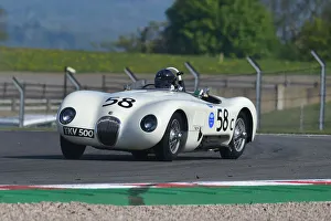 Hans Martin Schneeberger Prints: CM33 0933 Hans Martin Schneeberger, Jaguar C-Type