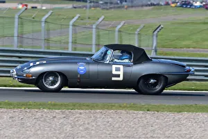 Jaguar Classic Challenge For Pre-1966 Jaguar Cars Prints: CM33 0974 Marc Gordon, Nick Finburgh, Jaguar E-Type