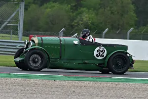 The 'Mad Jack' For Pre-War Sports Cars Prints: CM33 1950 Oliver Llewellyn, Bentley 4½