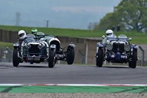 The 'Mad Jack' For Pre-War Sports Cars Prints: CM33 2012 Richard Iliffe, Riley Kestrel Sports, Richard Frankel, MG K3 Magnette