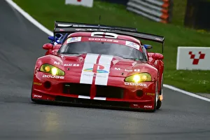 Exhaust Flames Prints: CM33 3558 Wayne Harris, Dodge Viper GT3