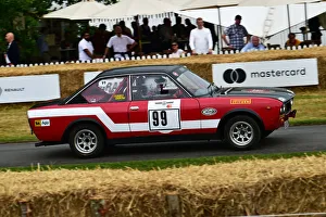 Birth Of Stage Rallying Prints: CM33 4288 Mark Bendle, FIAT 124
